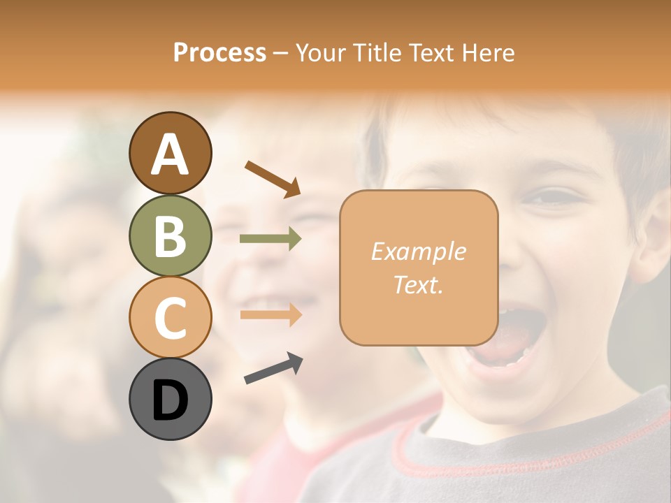 Schoolgirl Several Youngster PowerPoint Template