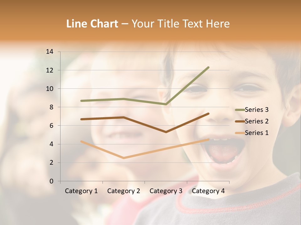 Schoolgirl Several Youngster PowerPoint Template