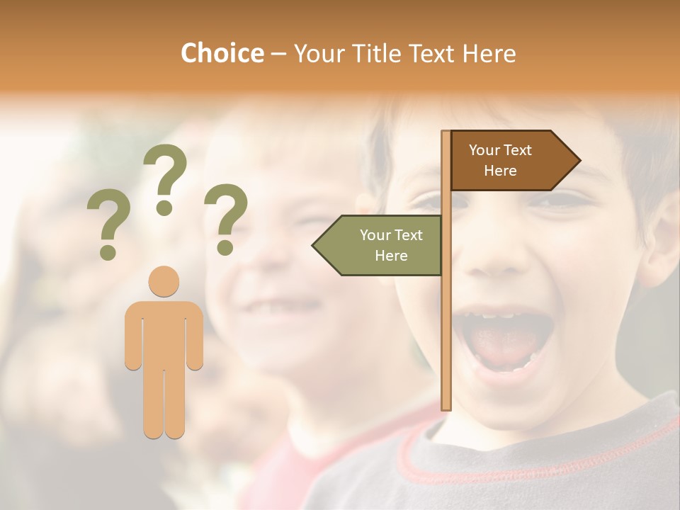 Schoolgirl Several Youngster PowerPoint Template