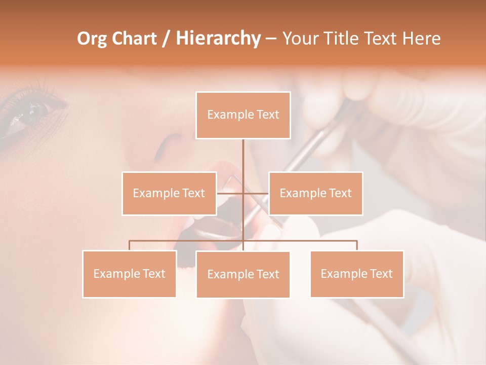 Dental Decay Gloved PowerPoint Template