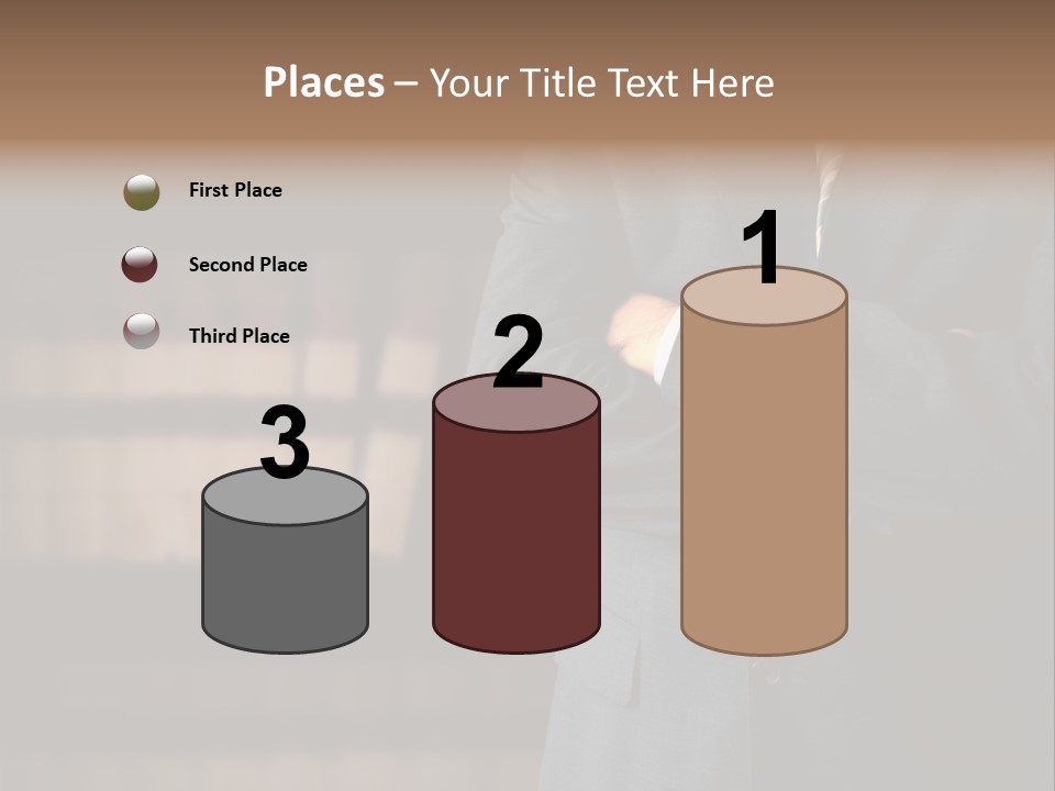 Business White Executive PowerPoint Template