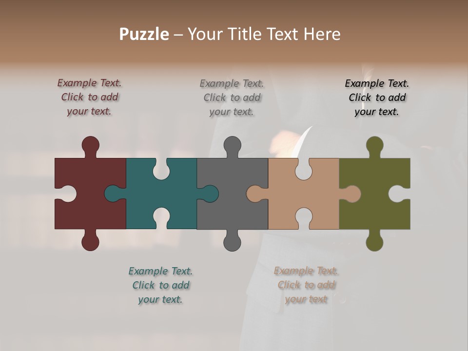 Business White Executive PowerPoint Template