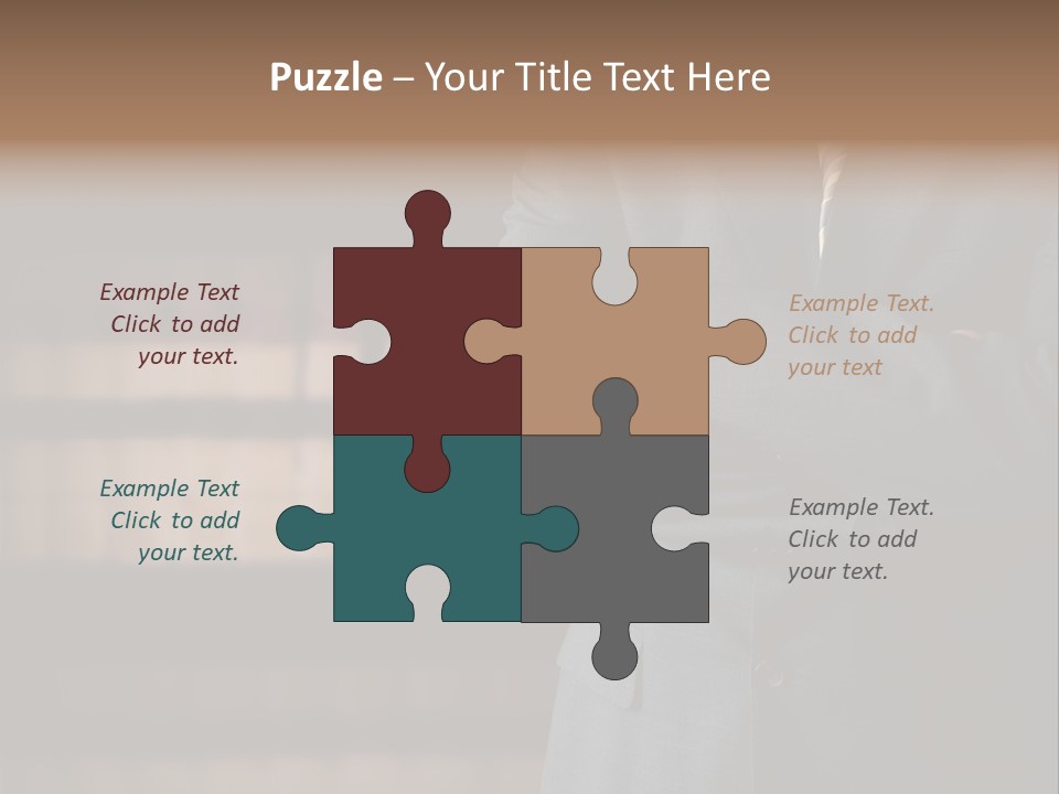 Business White Executive PowerPoint Template