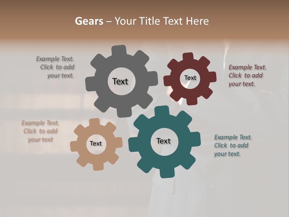Business White Executive PowerPoint Template