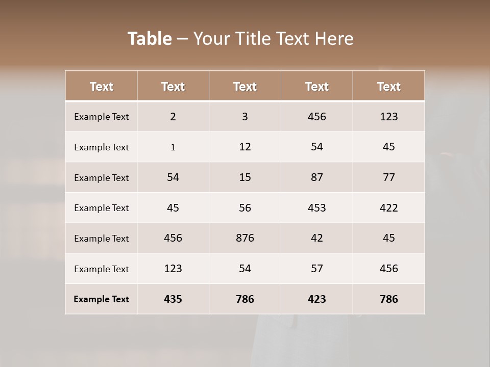 Business White Executive PowerPoint Template