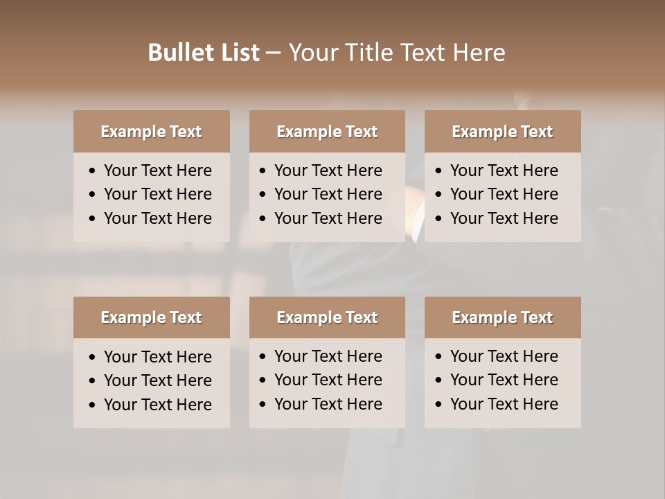 Business White Executive PowerPoint Template