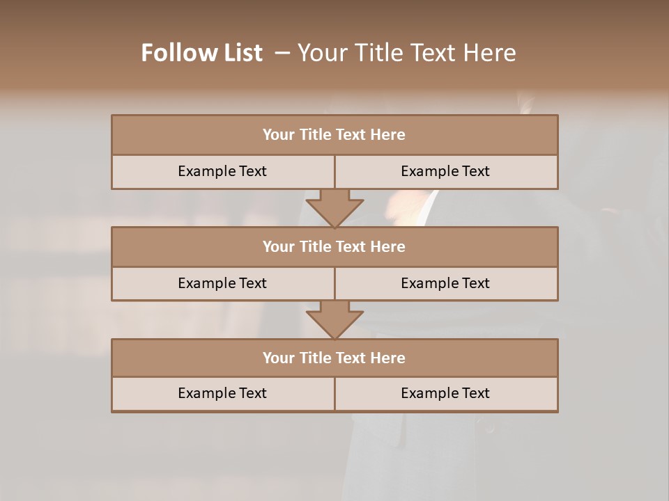 Business White Executive PowerPoint Template