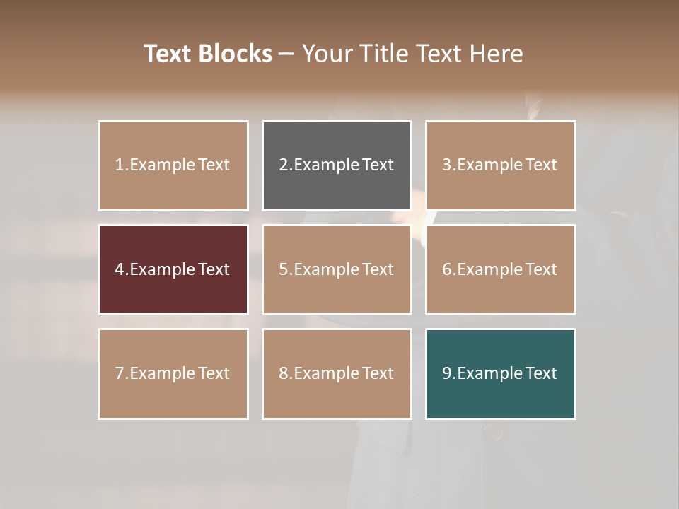 Business White Executive PowerPoint Template