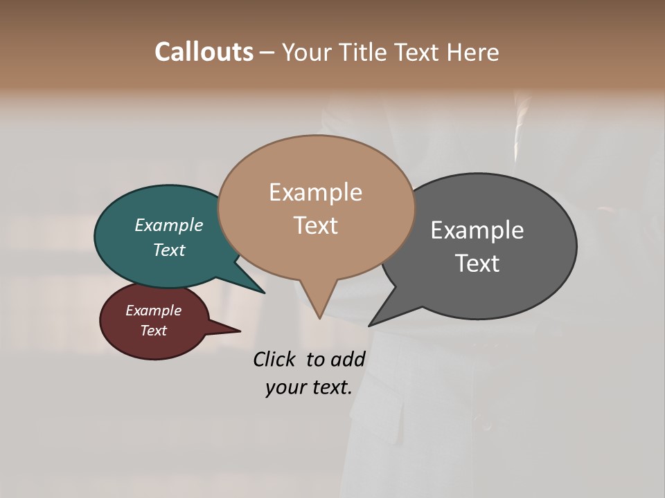 Business White Executive PowerPoint Template