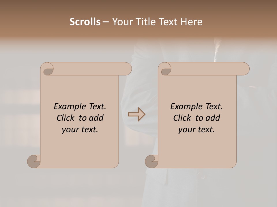 Business White Executive PowerPoint Template