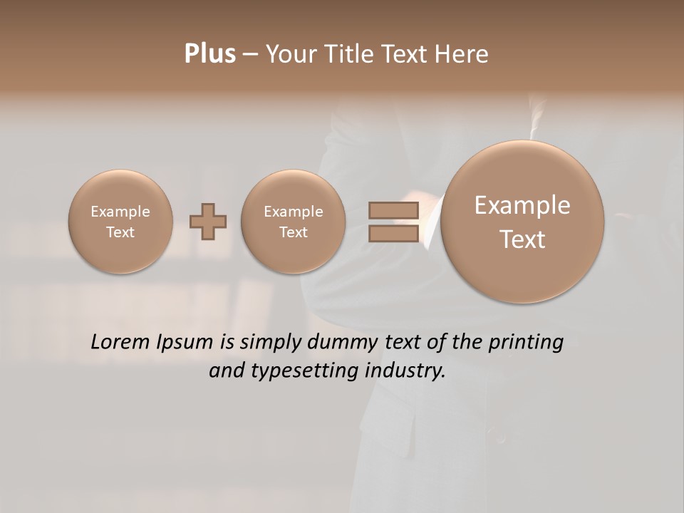 Business White Executive PowerPoint Template