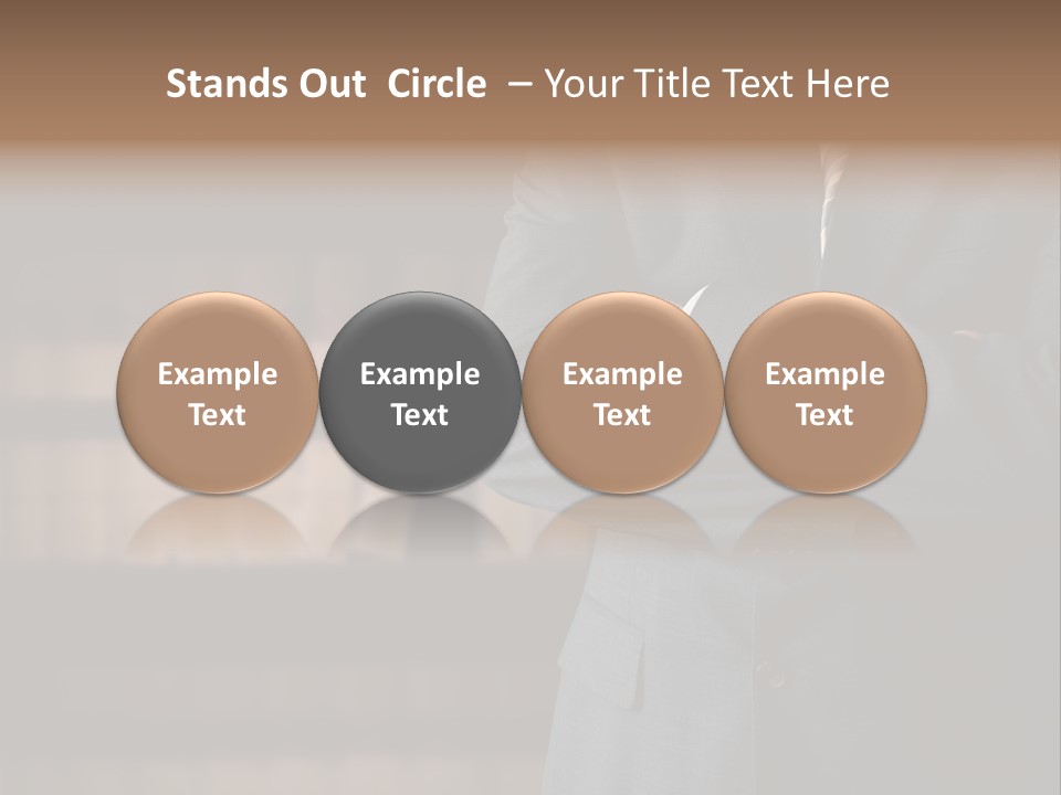 Business White Executive PowerPoint Template
