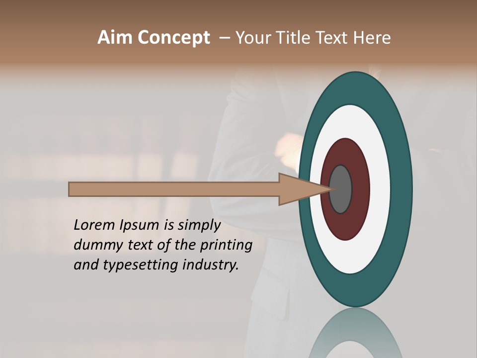 Business White Executive PowerPoint Template