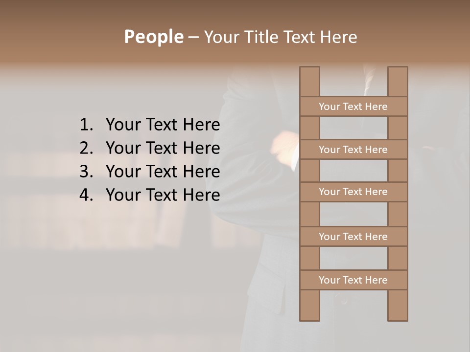Business White Executive PowerPoint Template