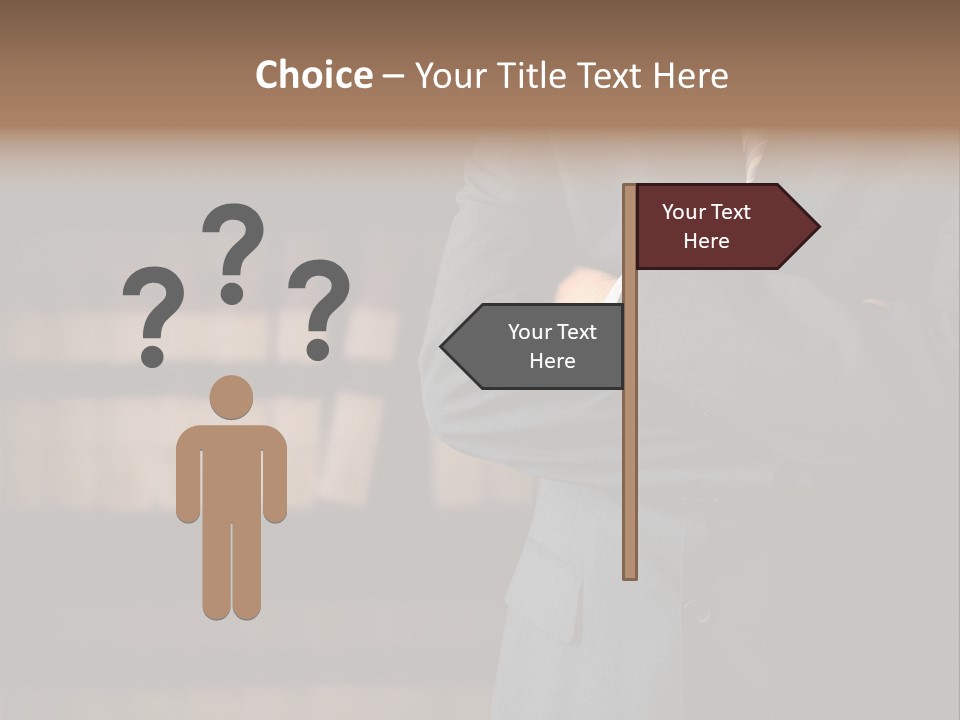 Business White Executive PowerPoint Template