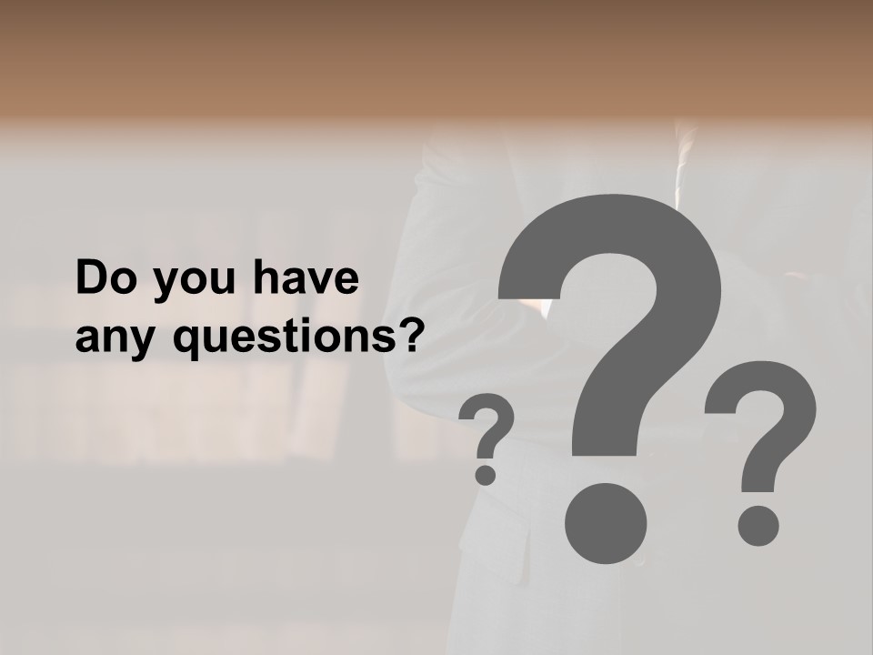 Business White Executive PowerPoint Template