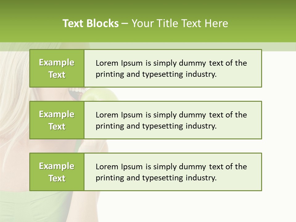 Beautiful Eat Health PowerPoint Template