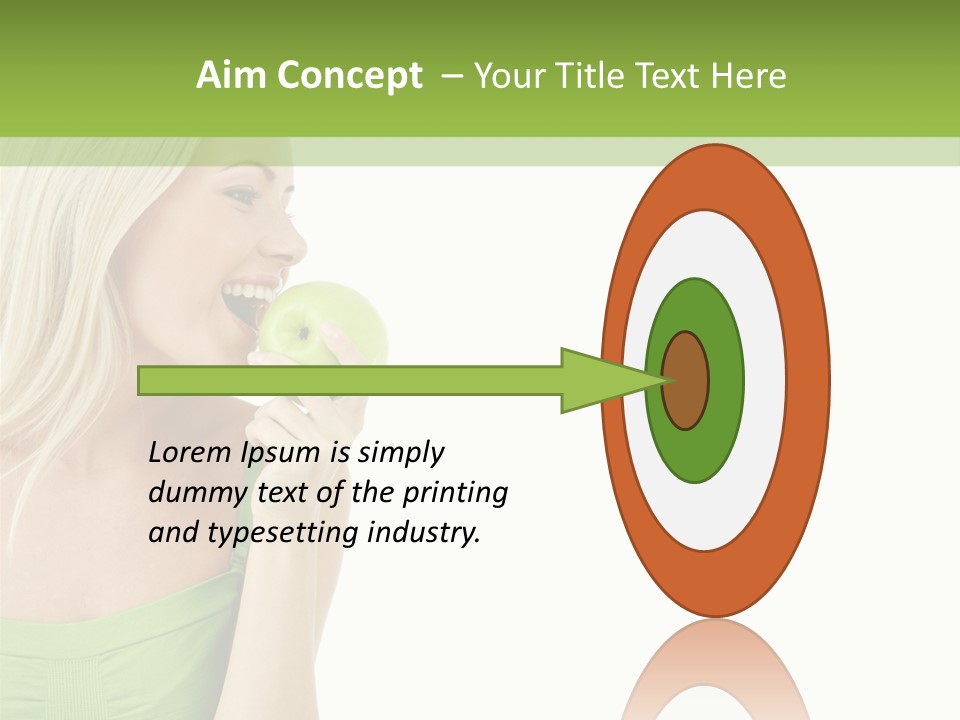 Beautiful Eat Health PowerPoint Template