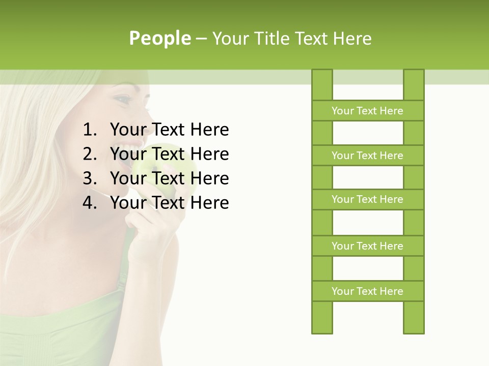 Beautiful Eat Health PowerPoint Template