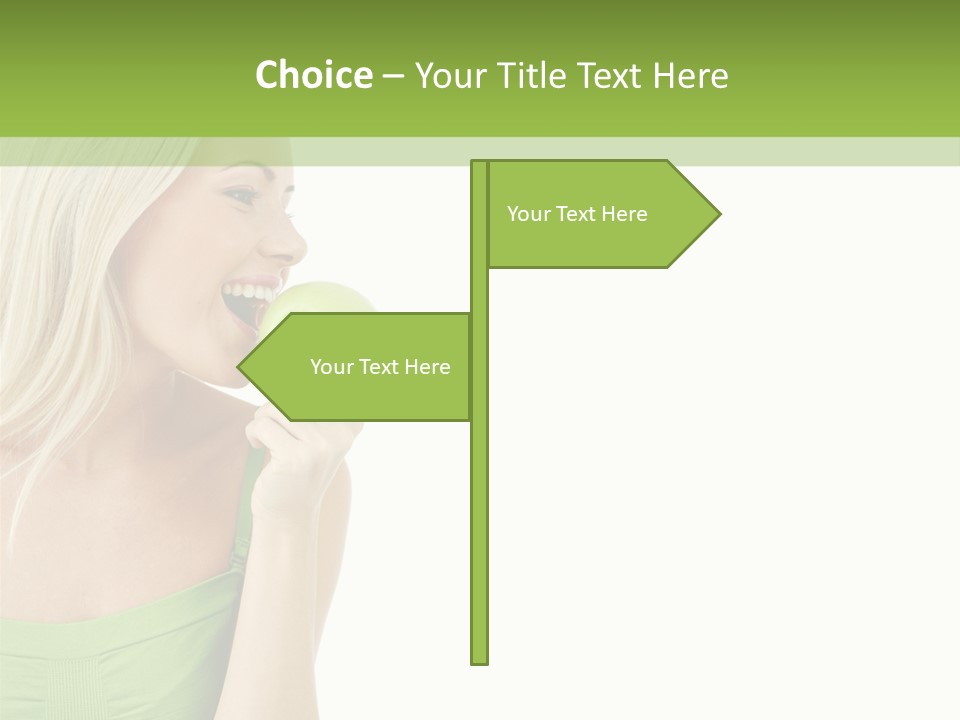 Beautiful Eat Health PowerPoint Template