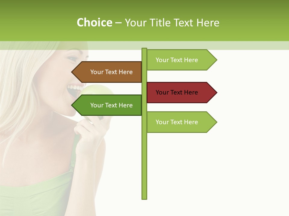 Beautiful Eat Health PowerPoint Template