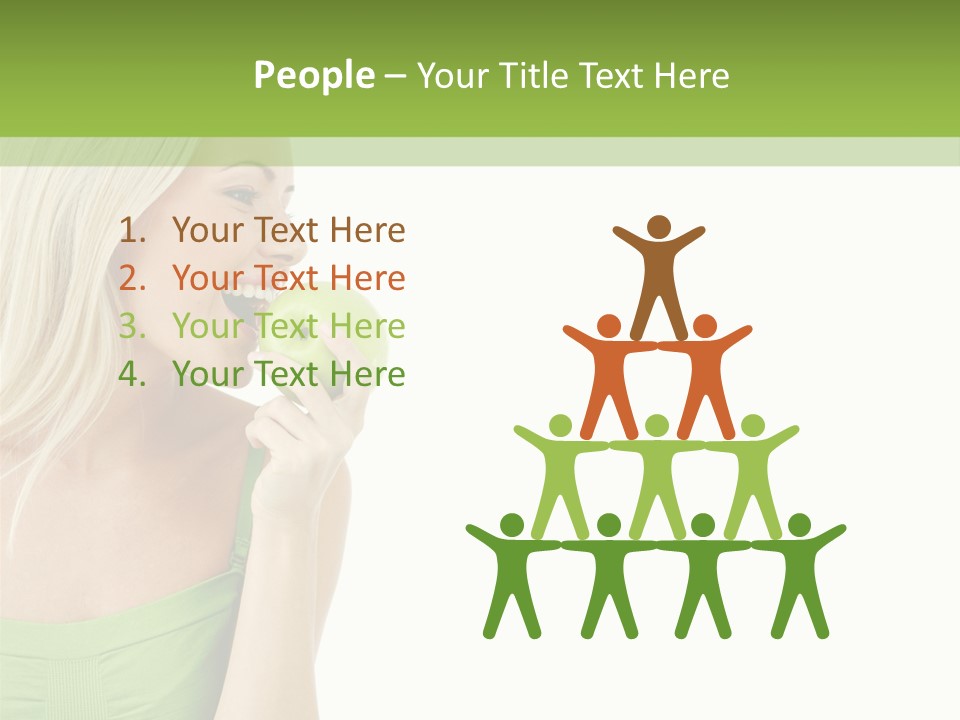 Beautiful Eat Health PowerPoint Template