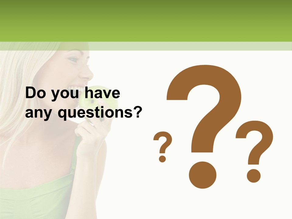 Beautiful Eat Health PowerPoint Template