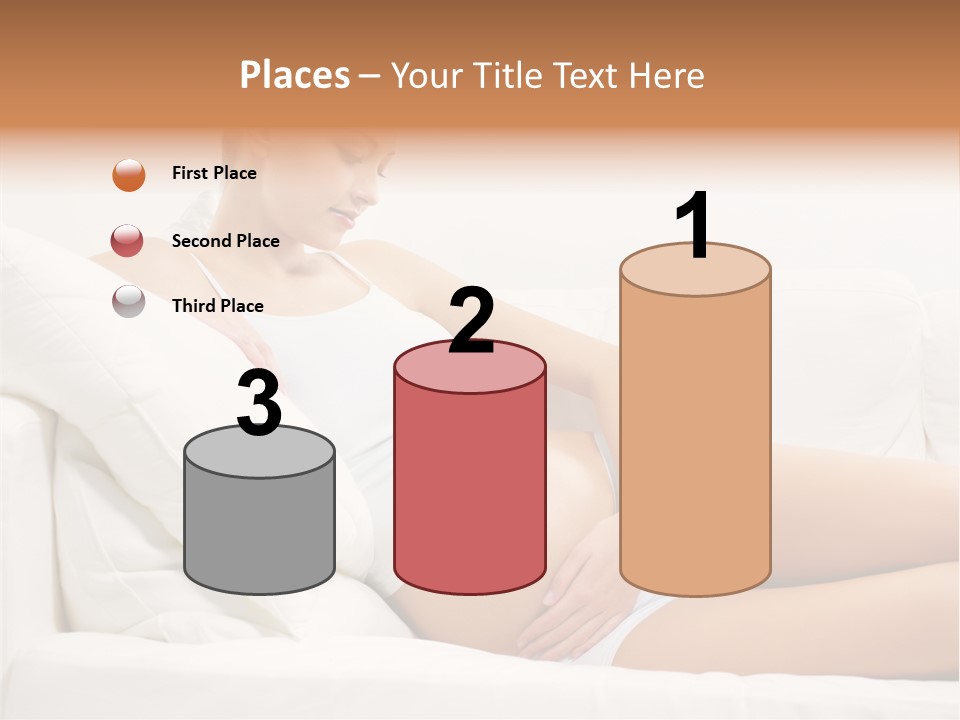 Beauty Body Couch PowerPoint Template