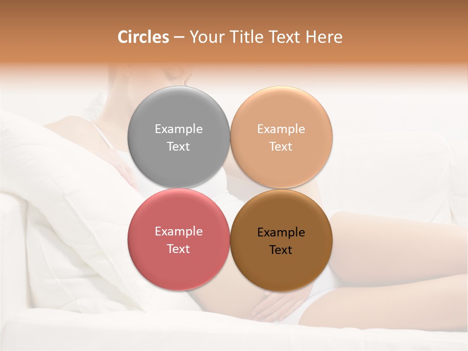 Beauty Body Couch PowerPoint Template