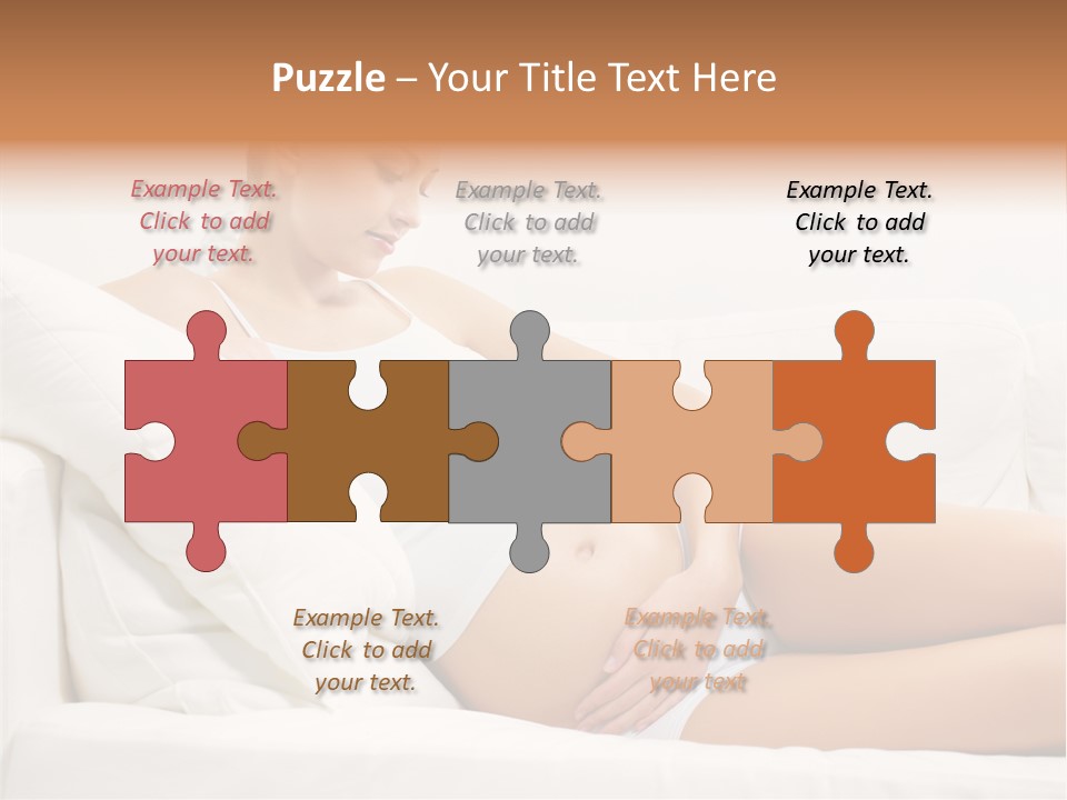 Beauty Body Couch PowerPoint Template