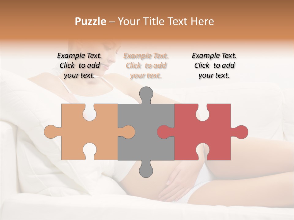 Beauty Body Couch PowerPoint Template