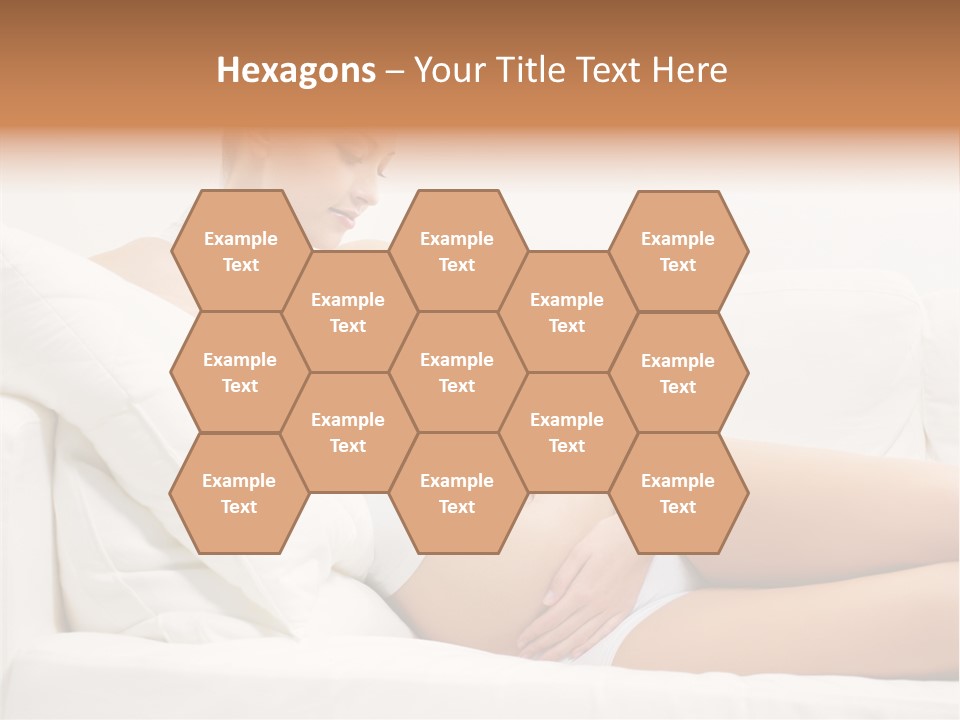 Beauty Body Couch PowerPoint Template