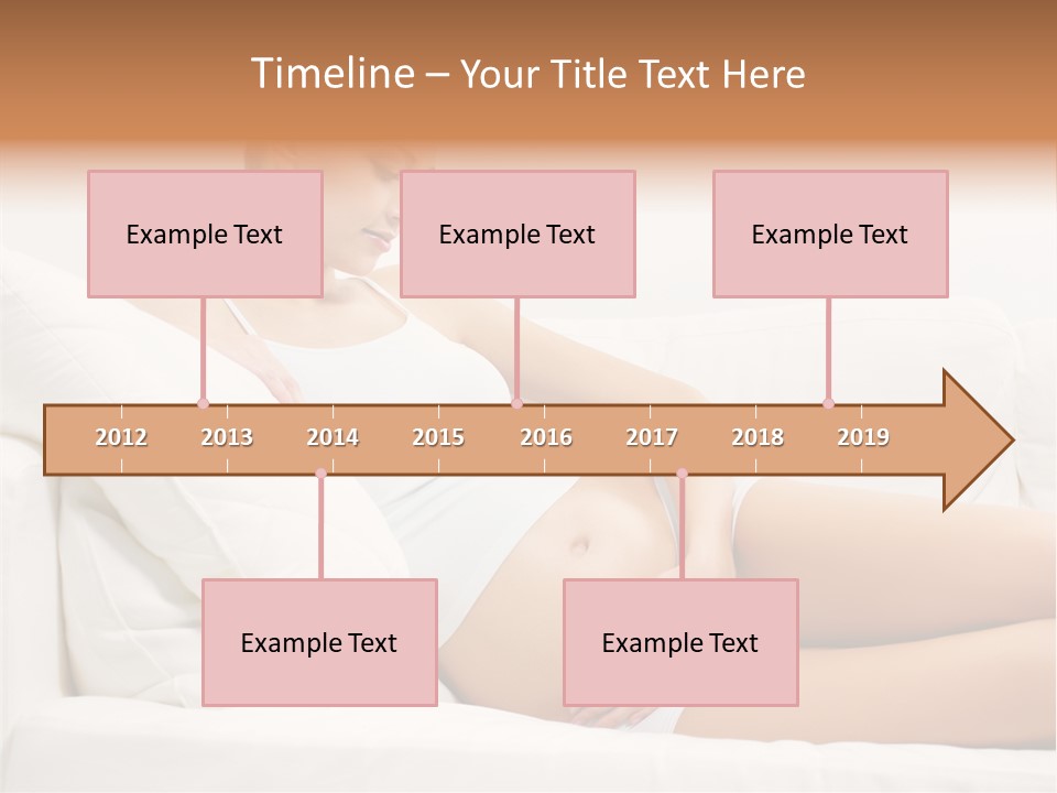 Beauty Body Couch PowerPoint Template