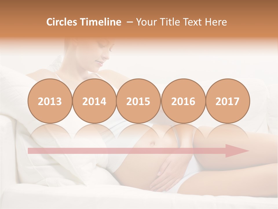 Beauty Body Couch PowerPoint Template