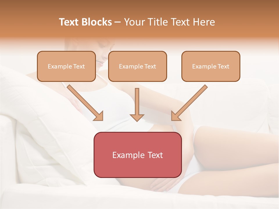 Beauty Body Couch PowerPoint Template