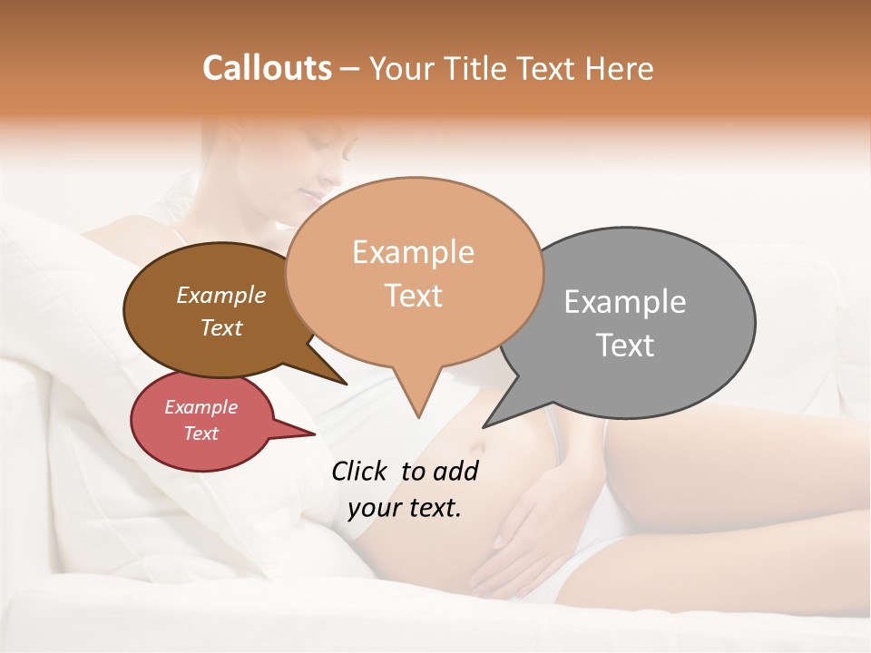 Beauty Body Couch PowerPoint Template