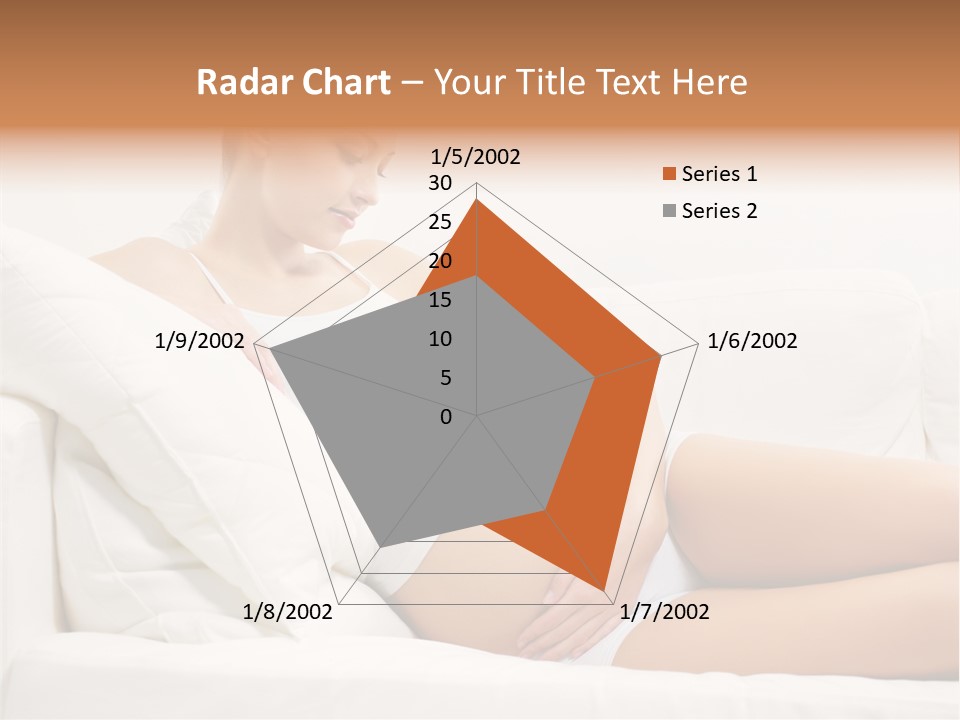 Beauty Body Couch PowerPoint Template