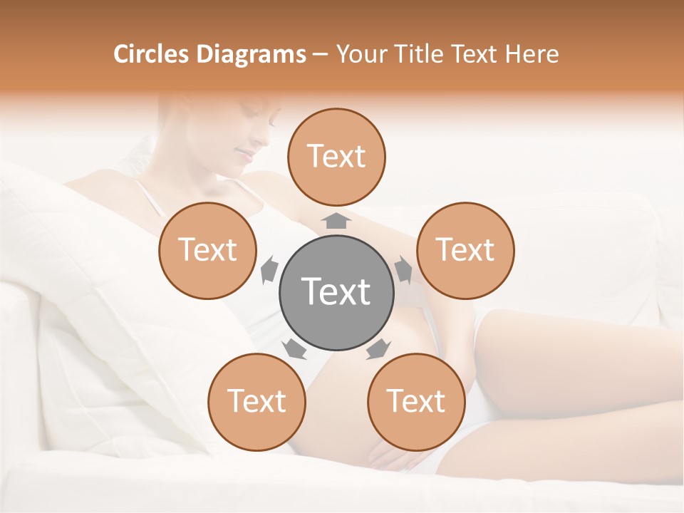 Beauty Body Couch PowerPoint Template