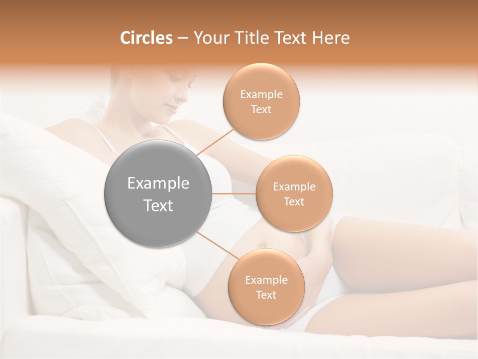 Beauty Body Couch PowerPoint Template