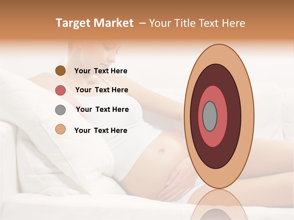 Beauty Body Couch PowerPoint Template