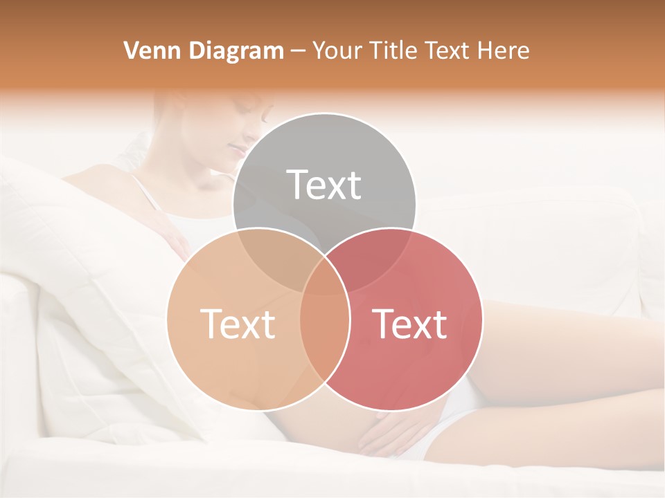 Beauty Body Couch PowerPoint Template