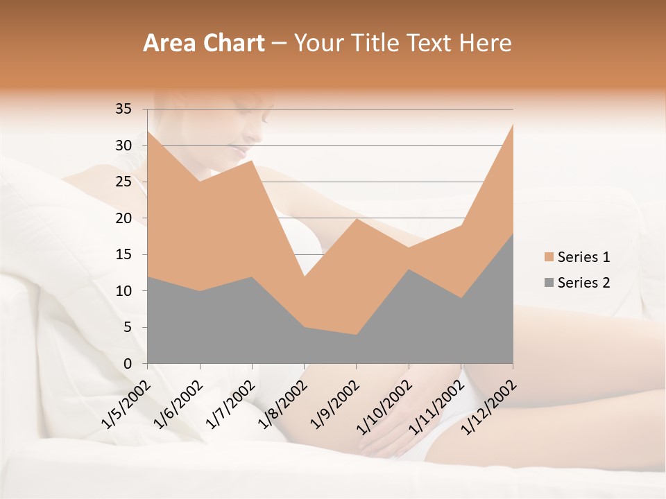 Beauty Body Couch PowerPoint Template