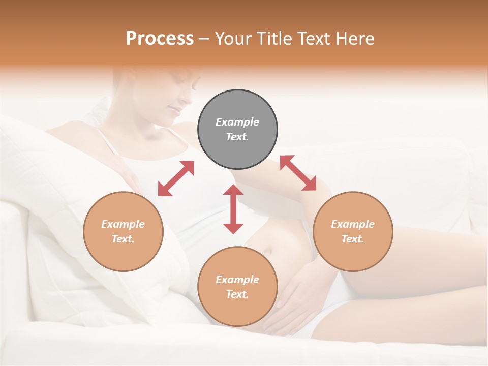 Beauty Body Couch PowerPoint Template