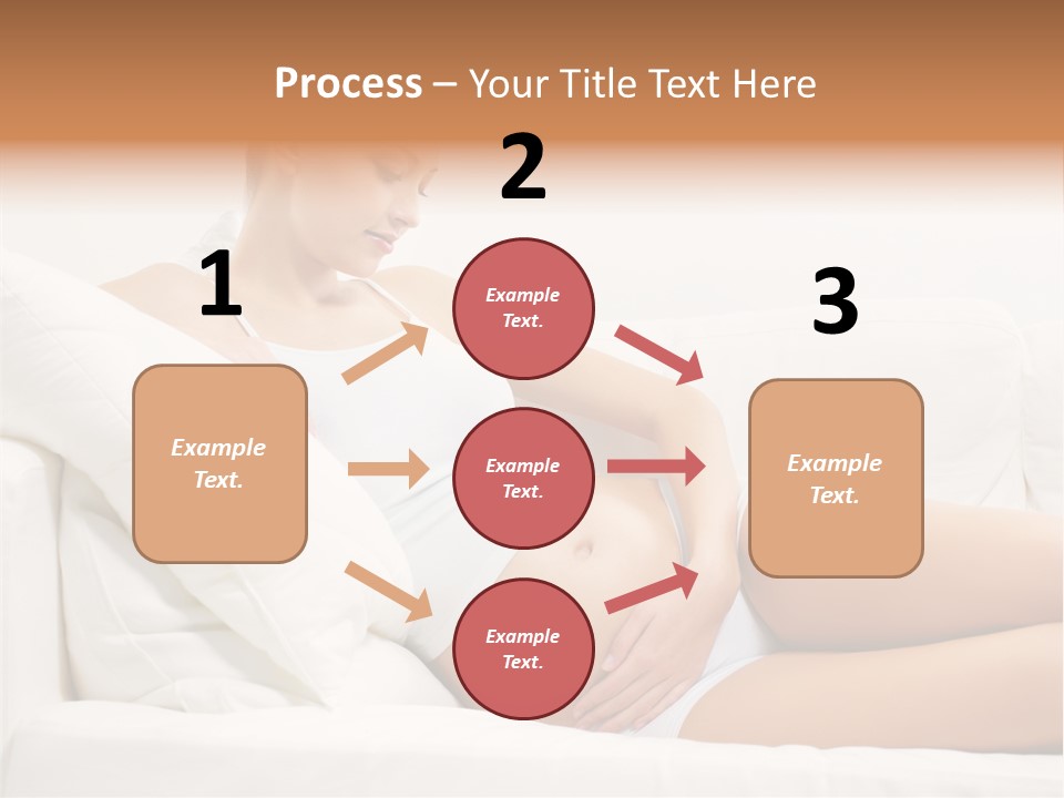 Beauty Body Couch PowerPoint Template