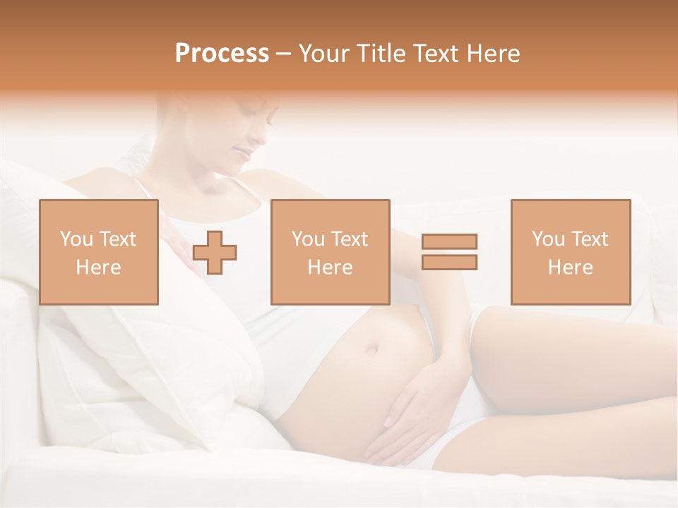Beauty Body Couch PowerPoint Template