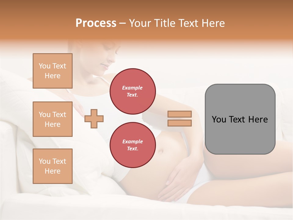Beauty Body Couch PowerPoint Template