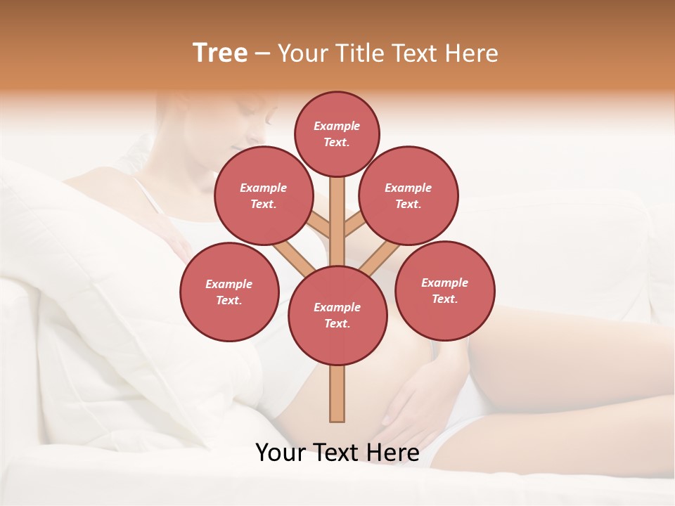 Beauty Body Couch PowerPoint Template