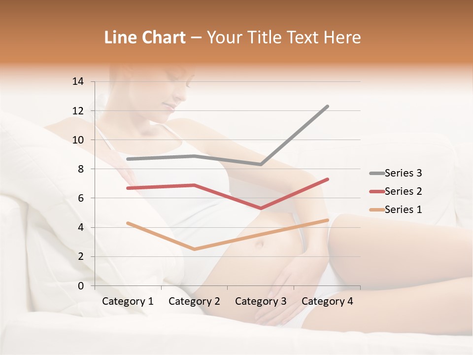 Beauty Body Couch PowerPoint Template