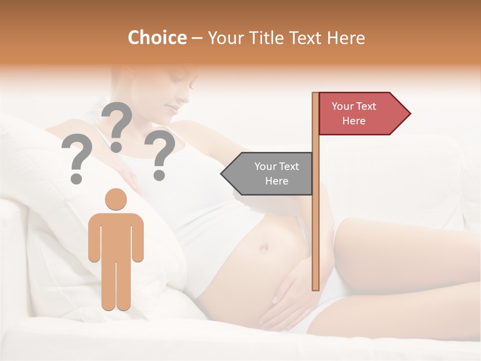 Beauty Body Couch PowerPoint Template