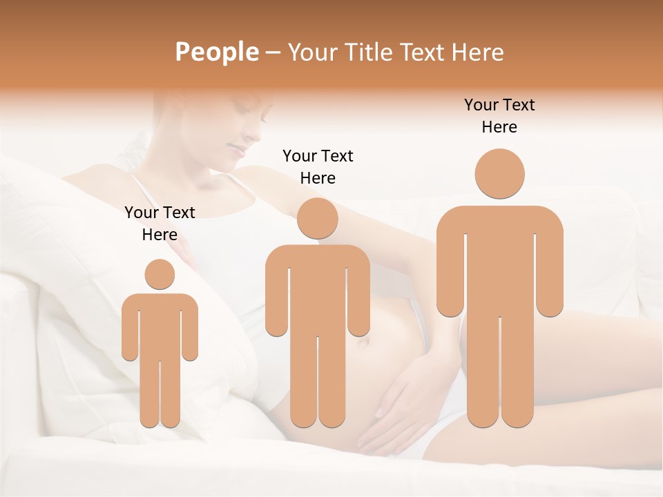 Beauty Body Couch PowerPoint Template